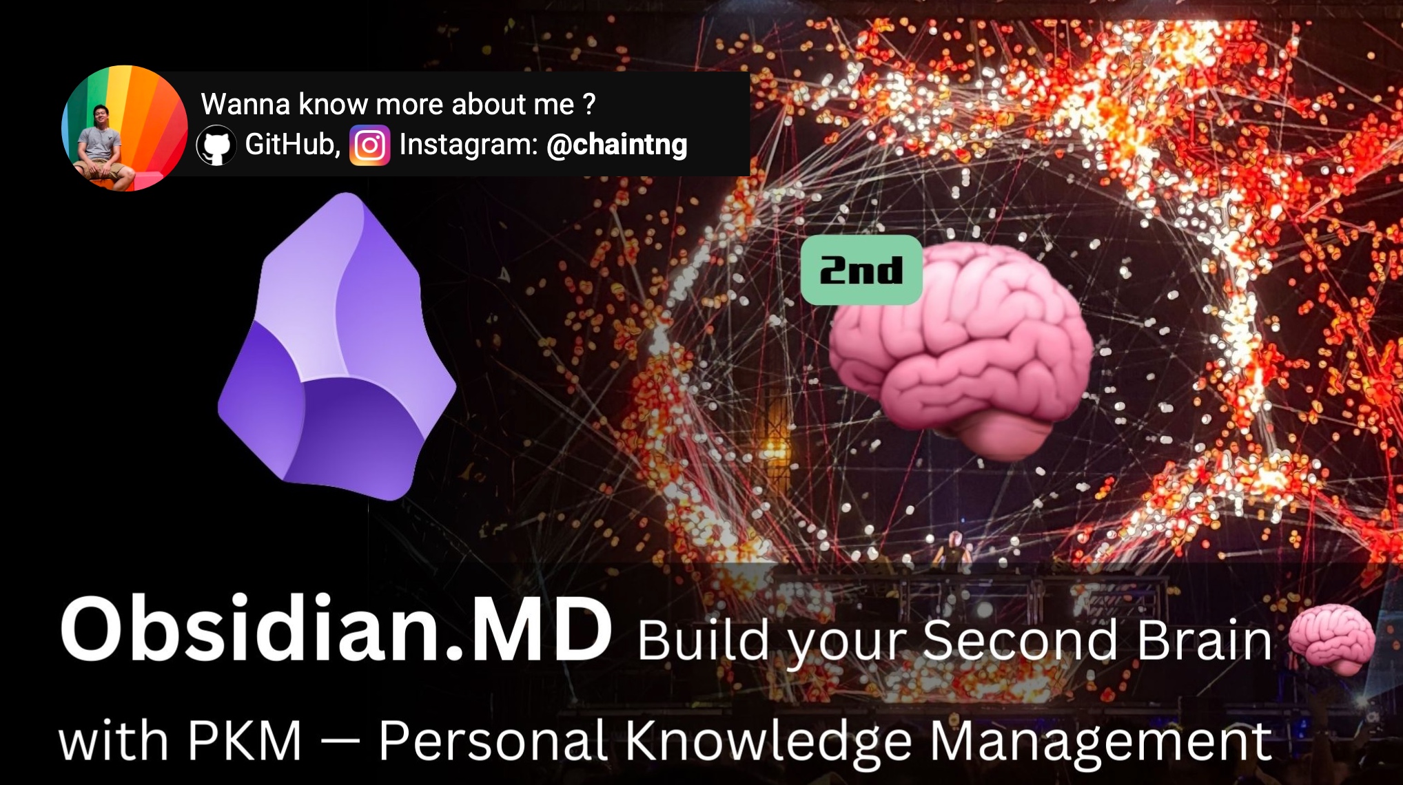 Obsidian.md, Build ur second brain with PKM